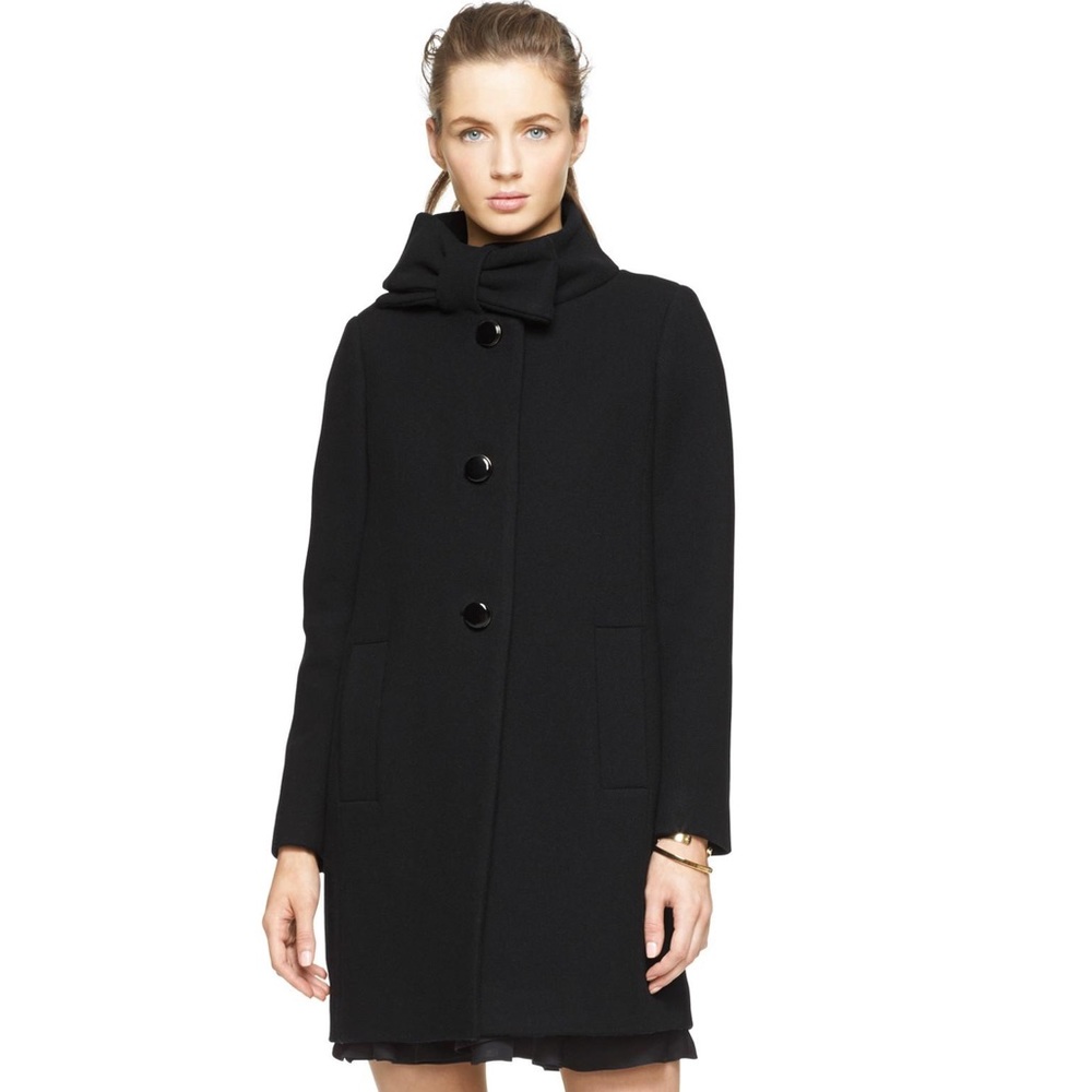 Kate Spade Dorothy bow coat